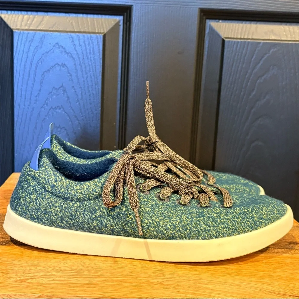 Allbirds Wool Piper sneaker in a garden blue 9